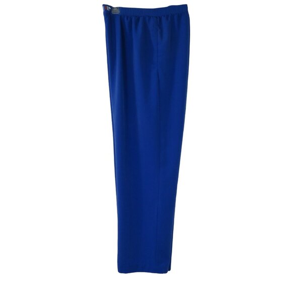 Vintage Brenda Goode Womens L Blue Elastic Waist Pull-On Pants Pockets Modest - Picture 12 of 16